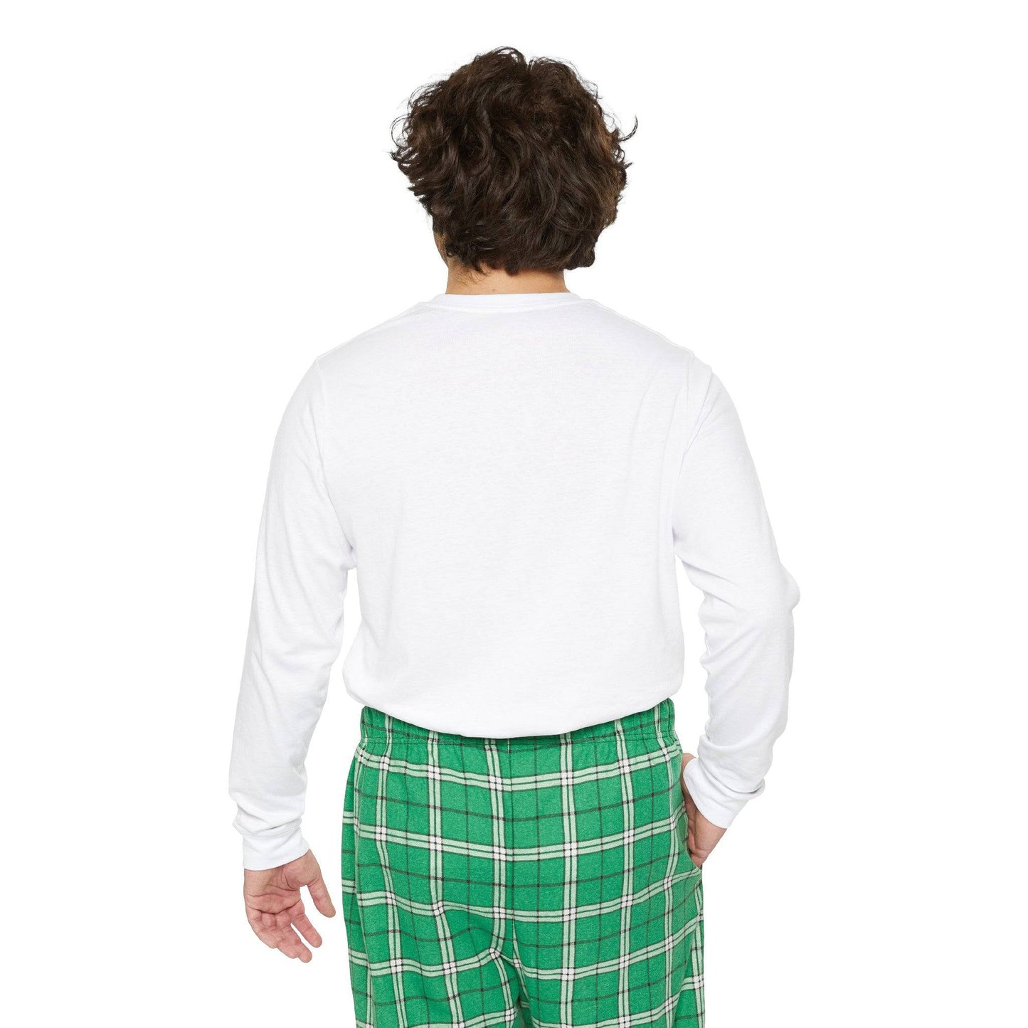 Men's Long Sleeve Pajama Set,Clothing Set