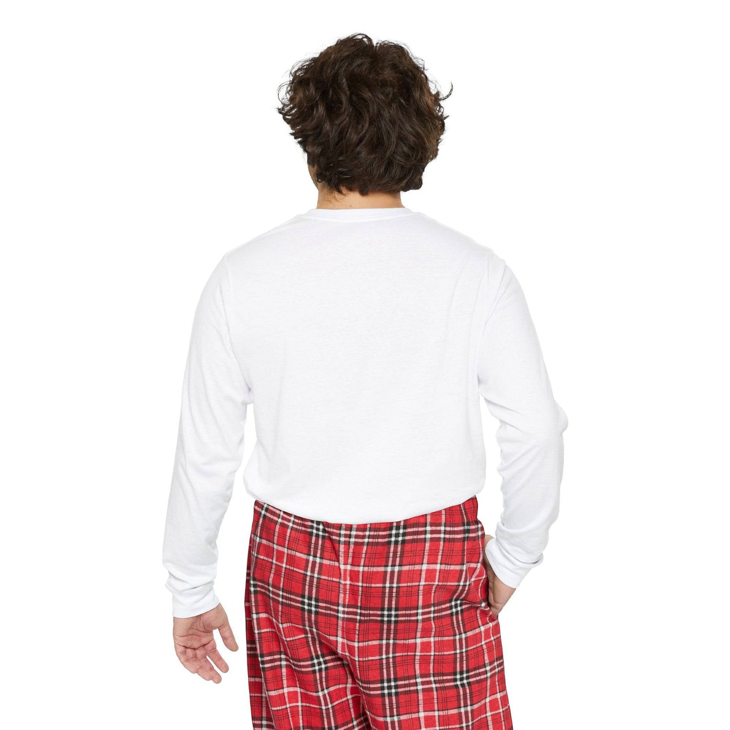 Men's Long Sleeve Pajama Set,Clothing Set
