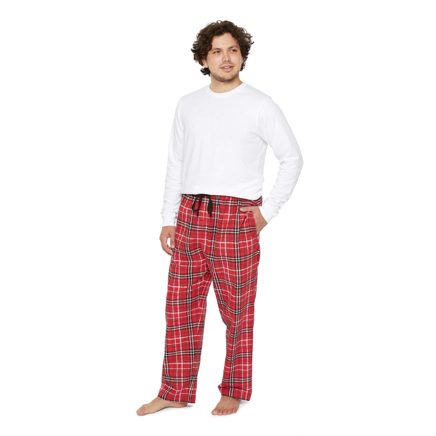 Men's Long Sleeve Pajama Set,Clothing Set