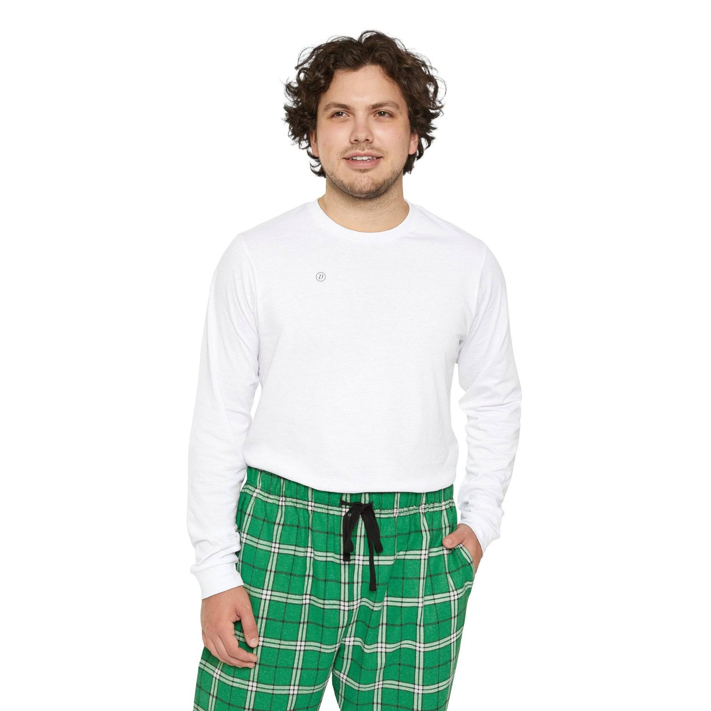 Men's Long Sleeve Pajama Set,Clothing Set