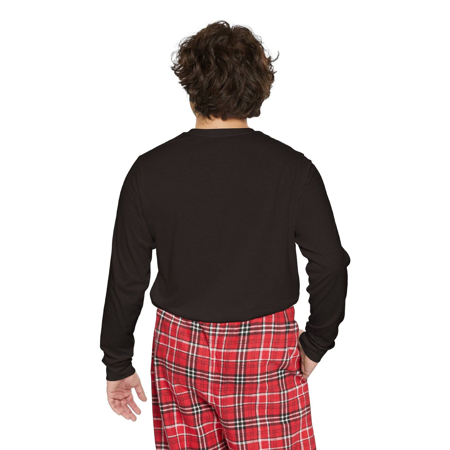 Men's Long Sleeve Pajama Set,Clothing Set