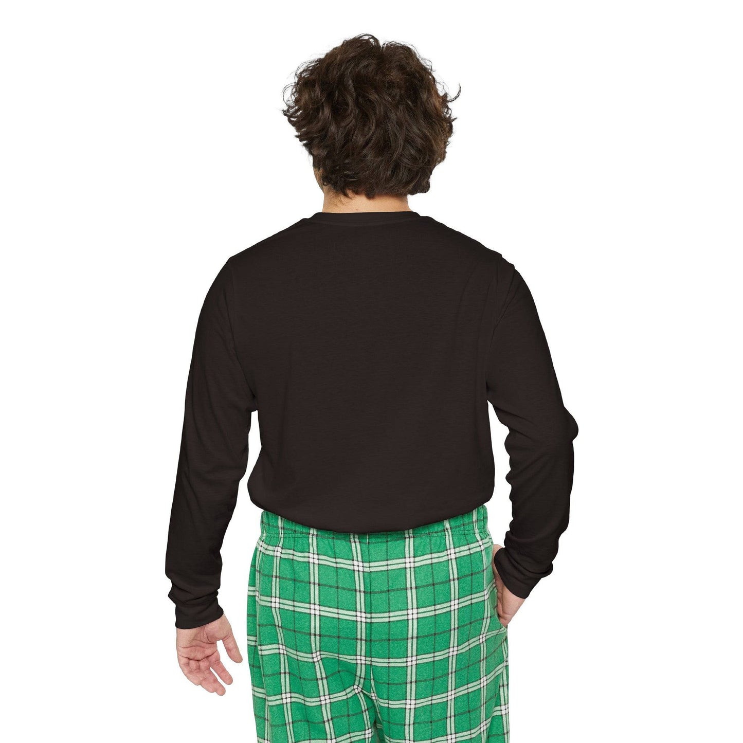 Men's Long Sleeve Pajama Set,Clothing Set