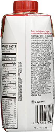 Premier Protein Shake, Chocolate, 30g Protein 1g Sugar 24 Vitamins Minerals Nutrients to Support Immune Health, 11.5 fl oz (Pack of 12),