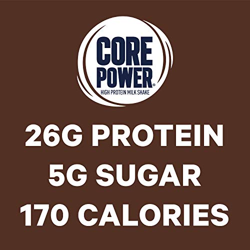 Core Power Fairlife 26g Protein Milk Shakes, Liquid Ready To Drink for Workout Recovery, Chocolate, 14 Fl Oz Bottle (Pack of 12),