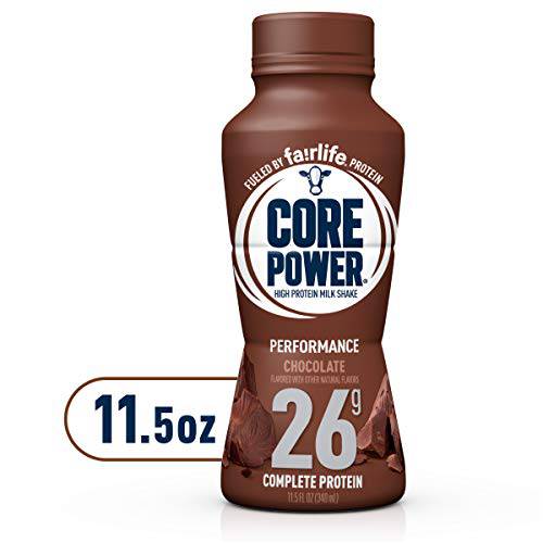 Core Power Fairlife 26g Protein Milk Shakes, Liquid Ready To Drink for Workout Recovery, Chocolate, 14 Fl Oz Bottle (Pack of 12),