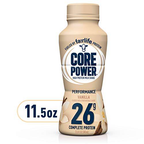 Core Power Fairlife 26g Protein Milk Shakes, Liquid Ready To Drink for Workout Recovery, Chocolate, 14 Fl Oz Bottle (Pack of 12),