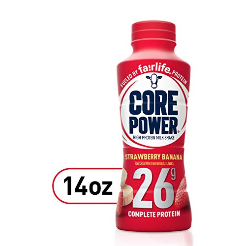 Core Power Fairlife 26g Protein Milk Shakes, Liquid Ready To Drink for Workout Recovery, Chocolate, 14 Fl Oz Bottle (Pack of 12),