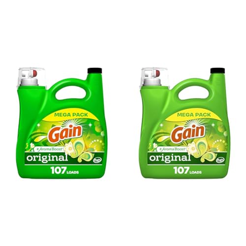 Gain + Aroma Boost Laundry Detergent Liquid, Original Scent