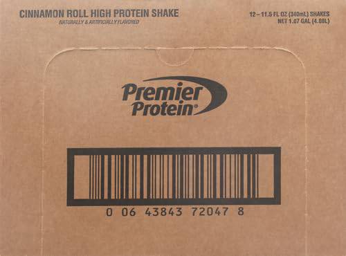 Premier Protein Shake, Chocolate, 30g Protein 1g Sugar 24 Vitamins Minerals Nutrients to Support Immune Health, 11.5 fl oz (Pack of 12),