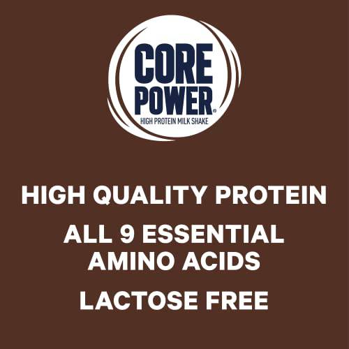 Core Power Fairlife 26g Protein Milk Shakes, Liquid Ready To Drink for Workout Recovery, Chocolate, 14 Fl Oz Bottle (Pack of 12),