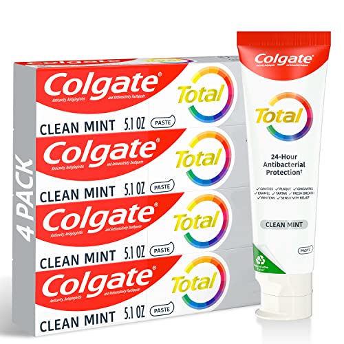 Colgate Total Whitening Toothpaste with Fluoride,