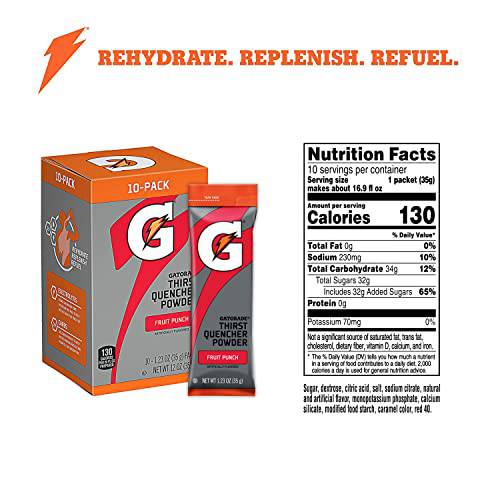 Gatorade Thirst Quencher Powder Sticks, 3 Flavor Variety Pack, (30 Pack),