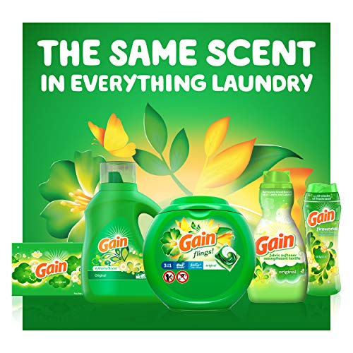 Gain + Aroma Boost Laundry Detergent Liquid, Original Scent