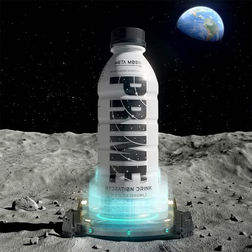 PRIME Hydration BLUE RASPBERRY | Sports Drinks | Electrolyte Enhanced for Ultimate Hydration | 250mg BCAAs | B Vitamins | Antioxidants | 2g Of Sugar | 16.9 Fluid Ounce | 12 Pack,