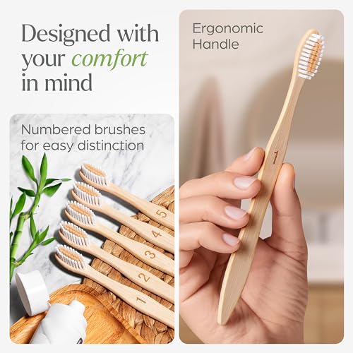 Biodegradable Bamboo Toothbrushes,