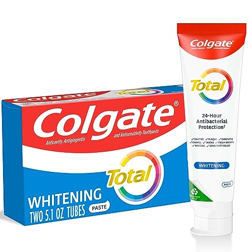 Colgate Total Whitening Toothpaste with Fluoride,