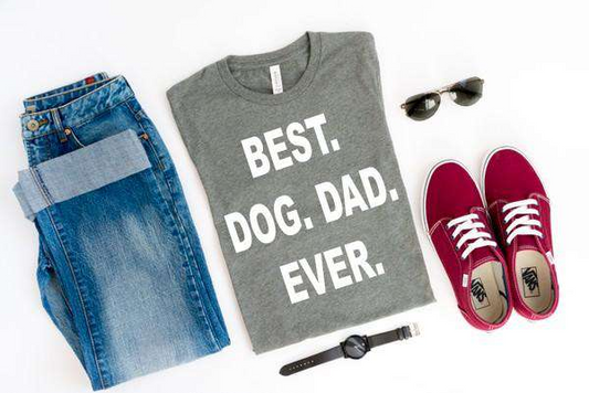 Best Dog Dad Ever - Dog Lover T-Shirt