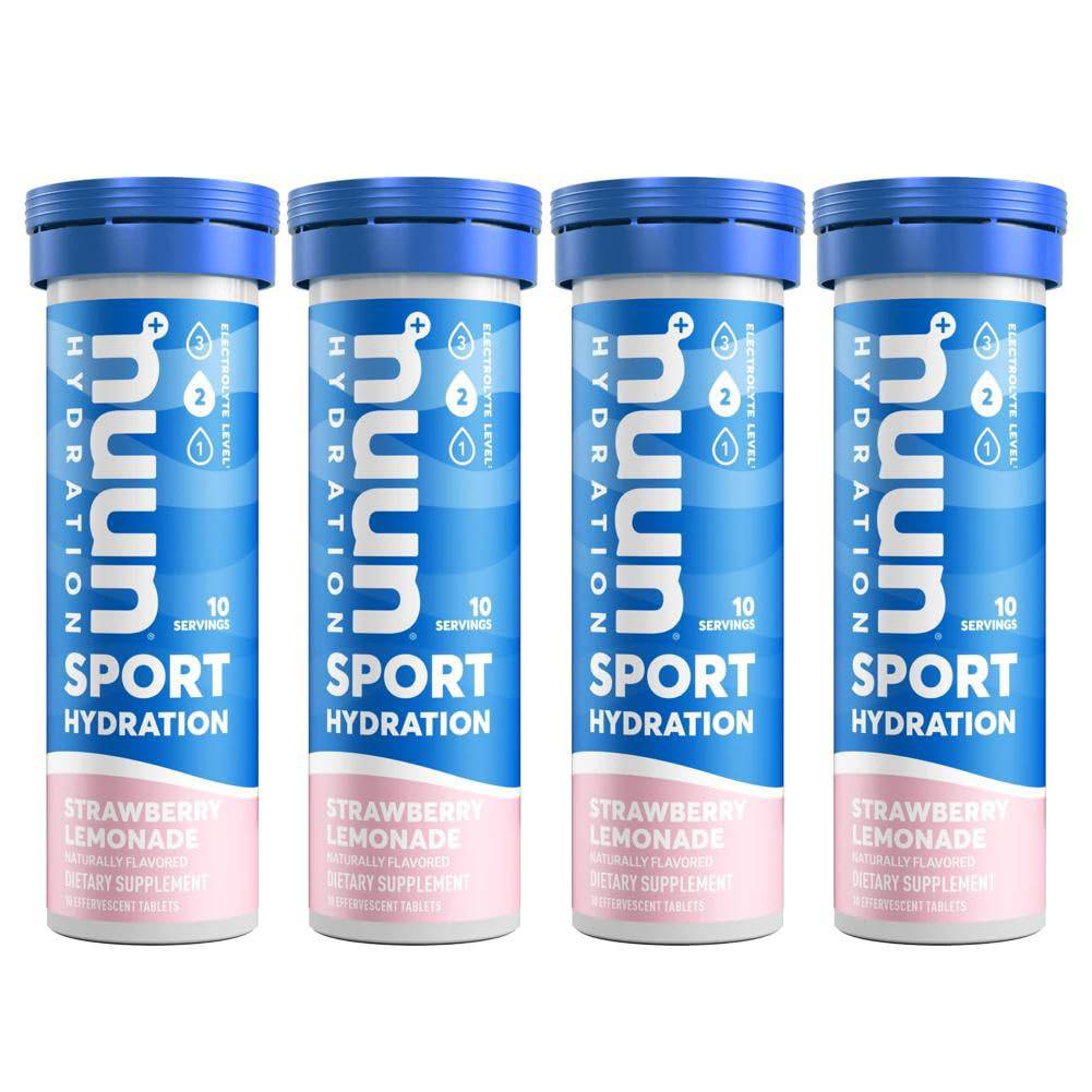 Nuun Sport Electrolyte Tablets for Proactive Hydration, Variety Pack, 6 Pack (60 Servings),