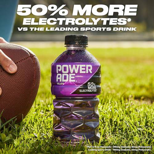 POWERADE Sports Drink Mountain Berry Blast, 20 Ounce (Pack of 24),