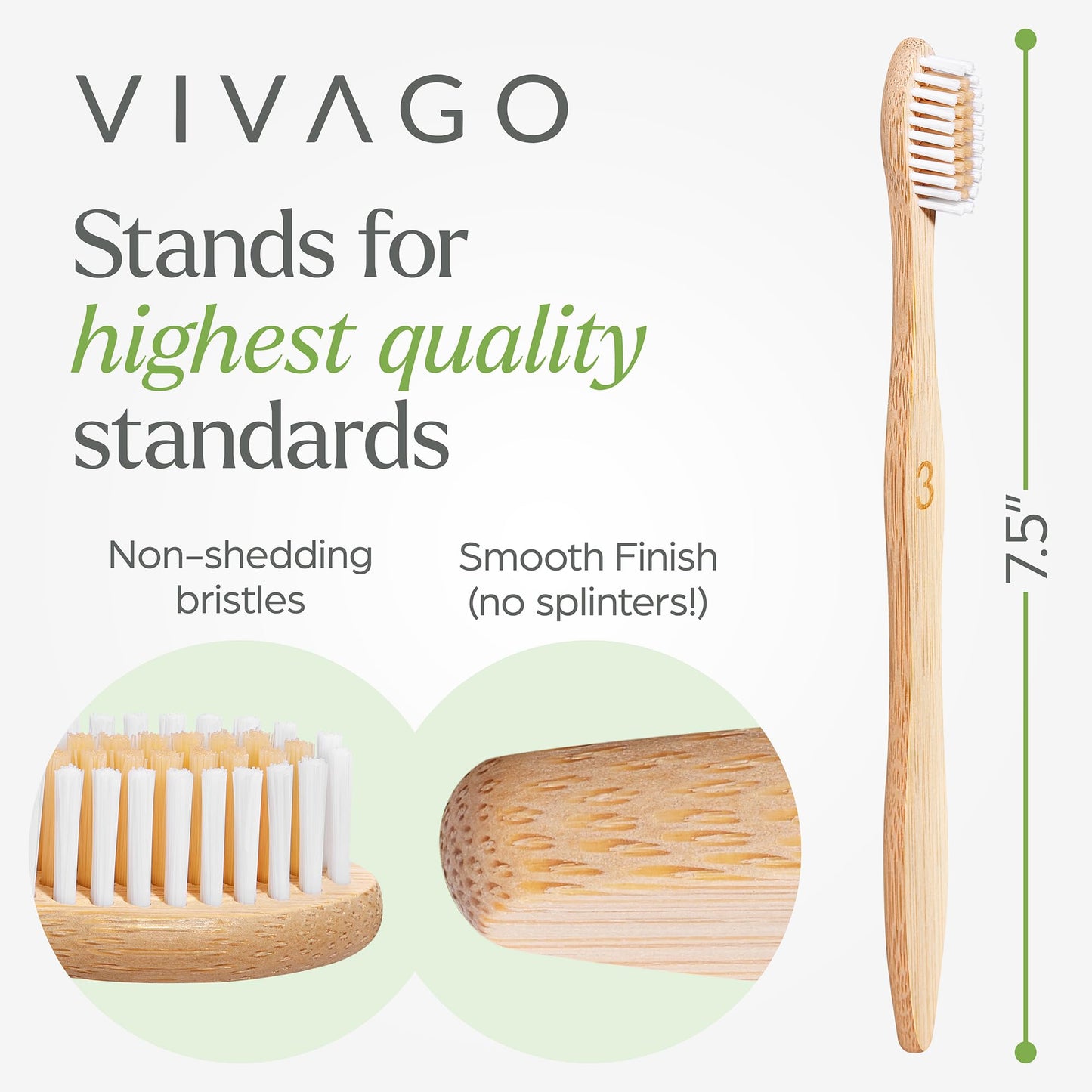 Biodegradable Bamboo Toothbrushes,