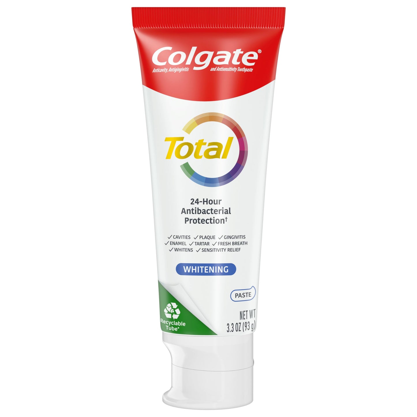 Colgate Total Whitening Toothpaste with Fluoride,