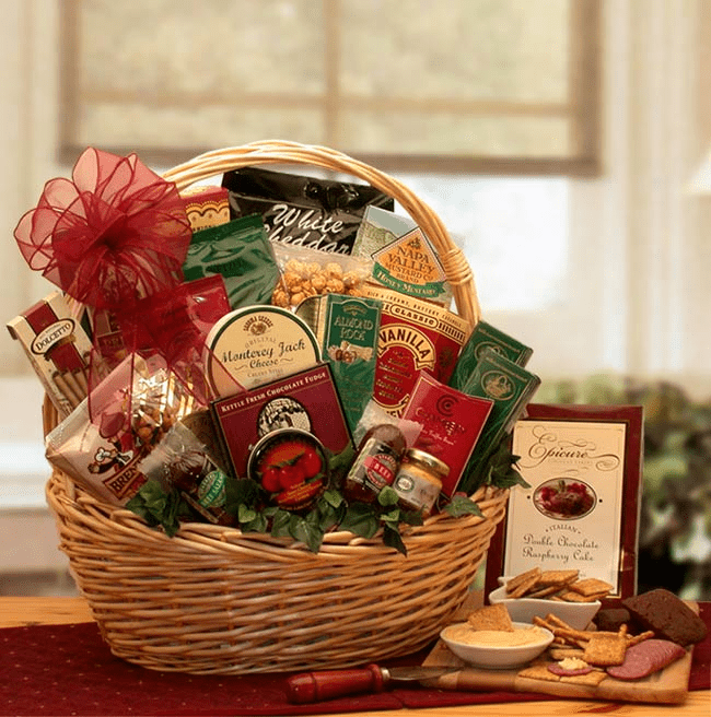 Snack Attack Snack Gift Basket- food gift basket,