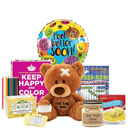 Sending Good Vibes Get Well care Package- get well soon gifts for women - get well soon gift basket - get well soon gifts,