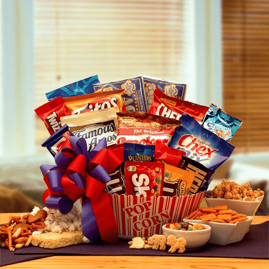 Snack time Favorites Gift Basket- snack basket - snack gift basket,