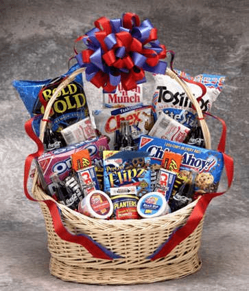 Coke Works Snack Gift Basket- food gift basket,