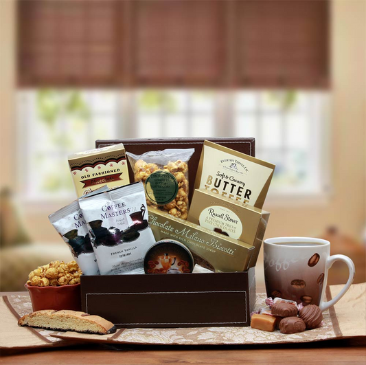 Coffee Break Gift Box - coffee gift basket