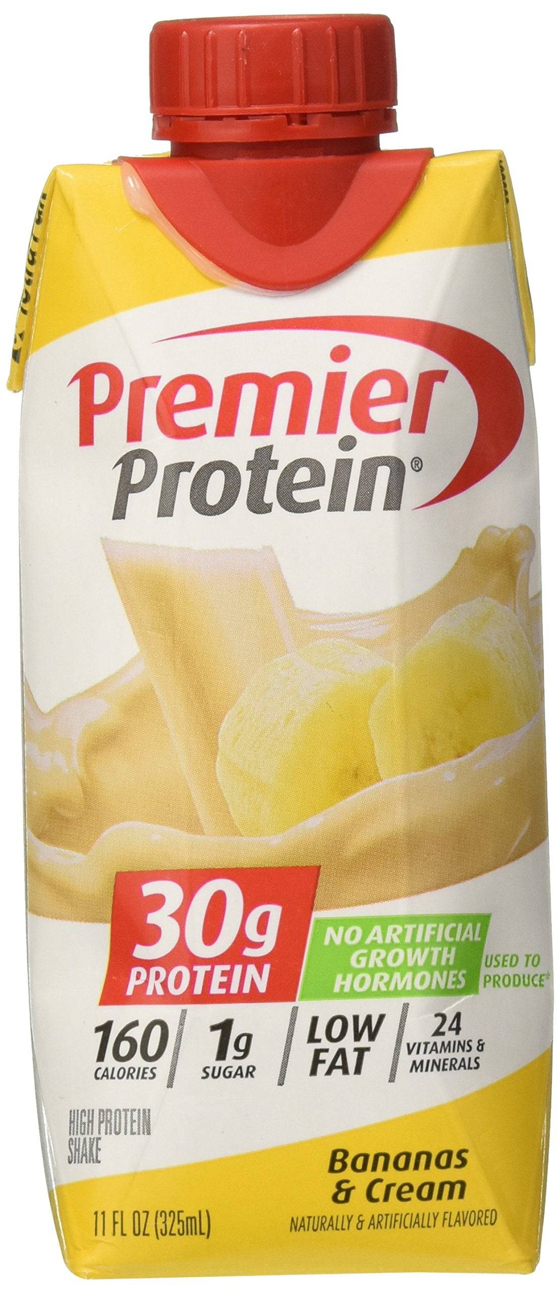 Premier Protein Shake, Chocolate, 30g Protein 1g Sugar 24 Vitamins Minerals Nutrients to Support Immune Health, 11.5 fl oz (Pack of 12),