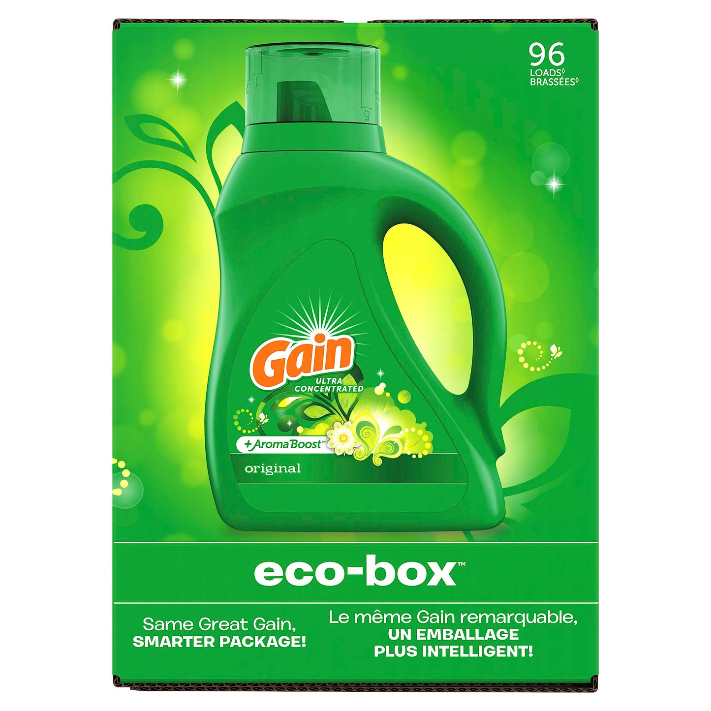 Gain + Aroma Boost Laundry Detergent Liquid, Original Scent