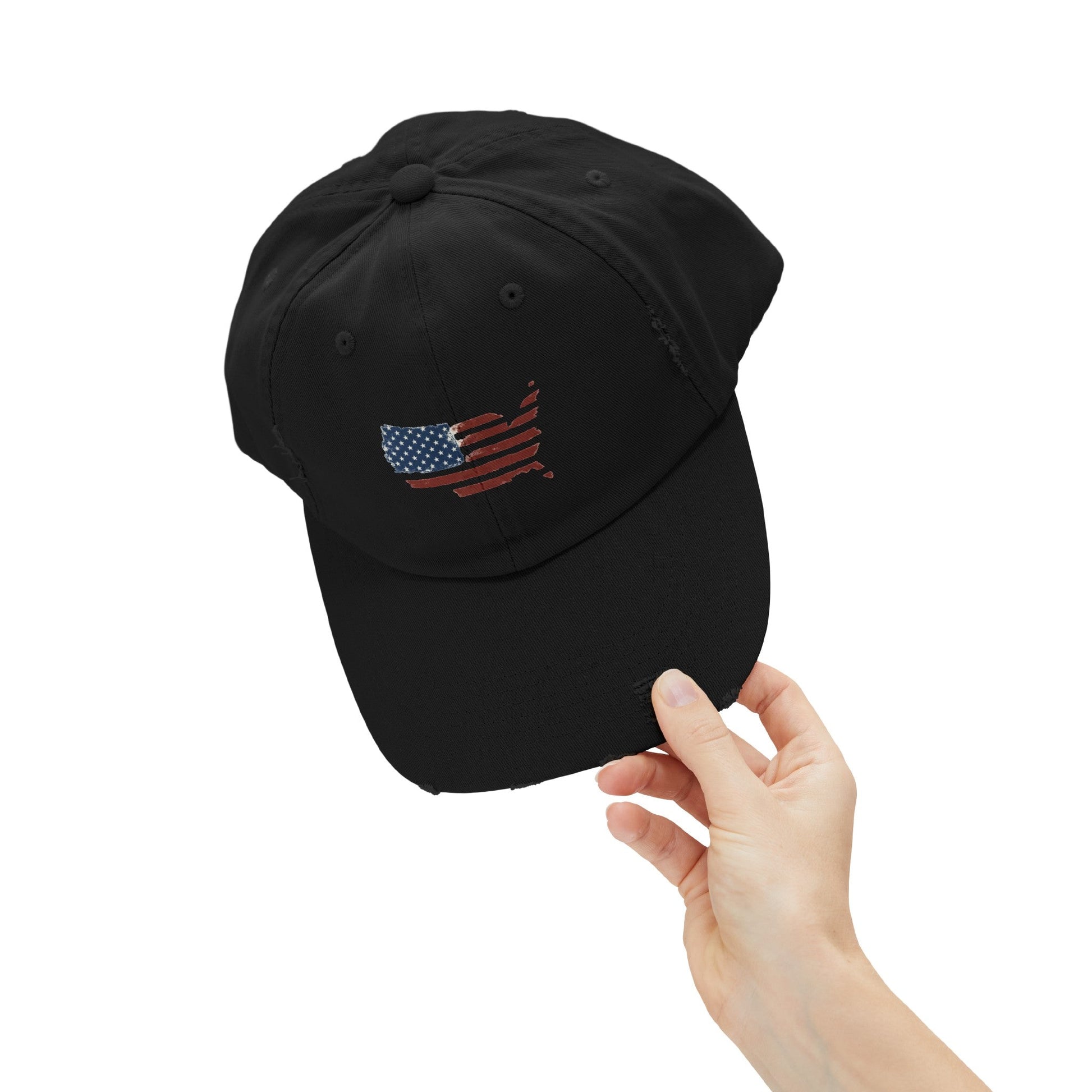 America Distressed Cap 