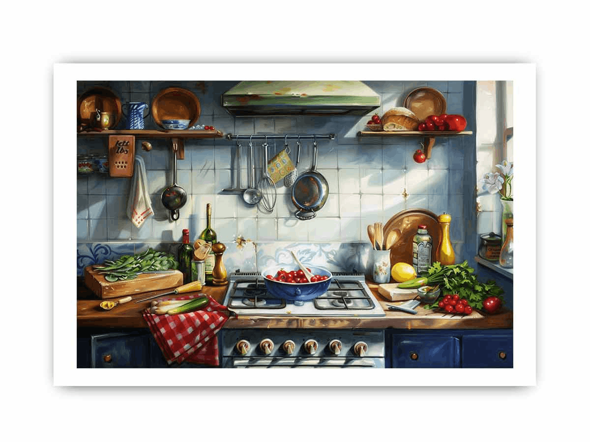 Kitchen Framed print 