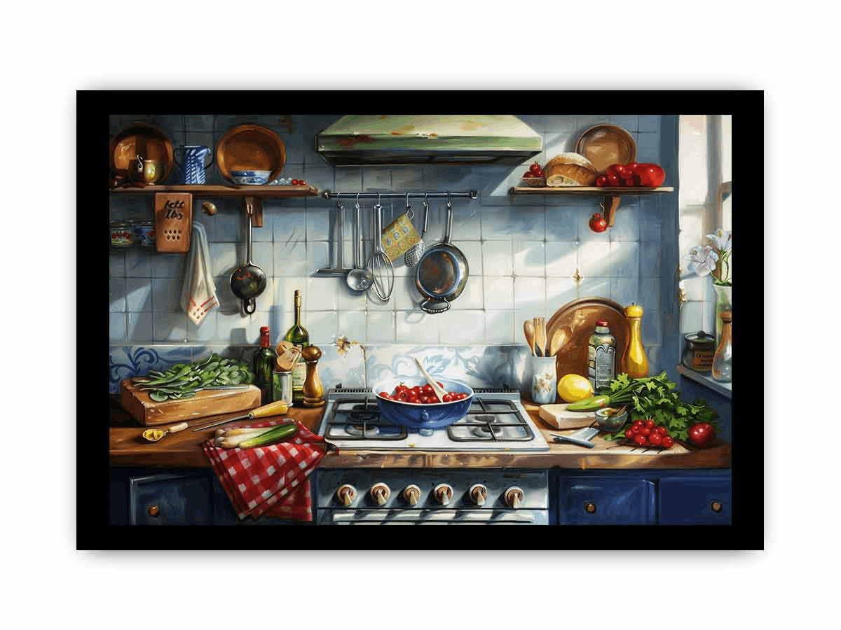 Kitchen Framed print 