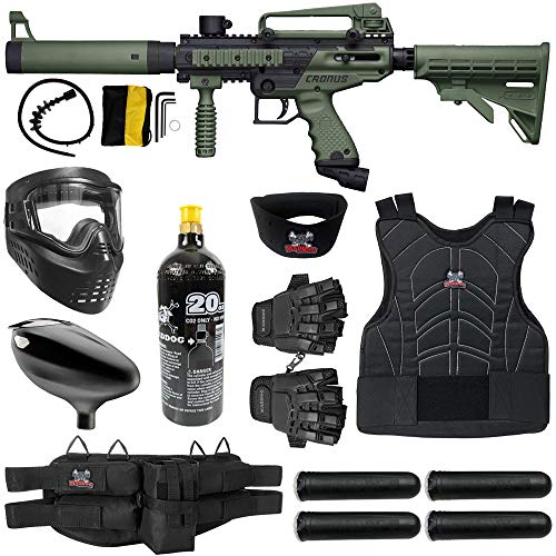 Maddog Tippmann Cronus Tactical Protective Paintball Gun Marker Starter Package 